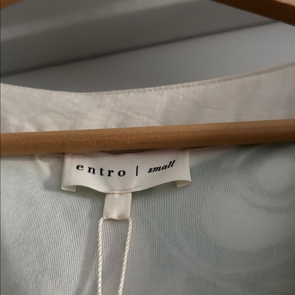 👒👒entro Green and Pink V-Neck Floral Print Dress - Picture 6 of 8